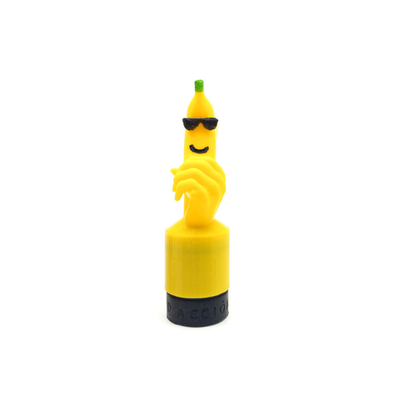 3D Personal Hookah Mouth Tip - Banana