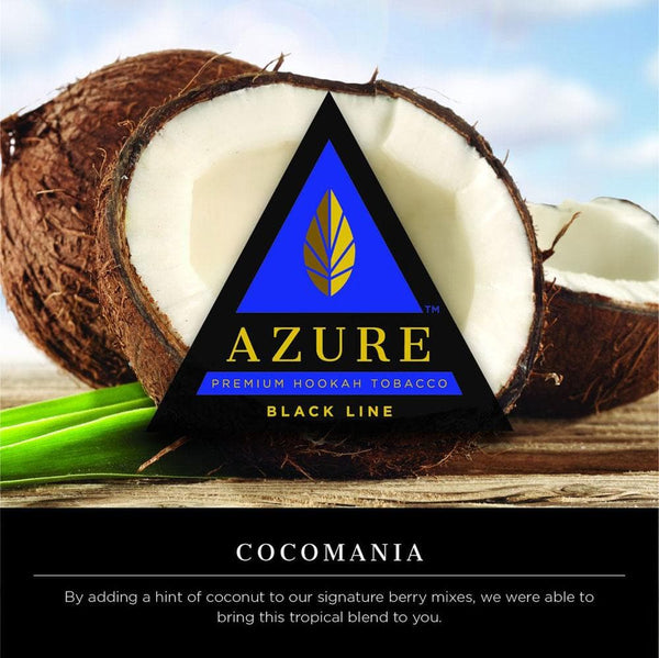 Azure Black Line Cocomania Hookah Flavor - 100G\1KG - 