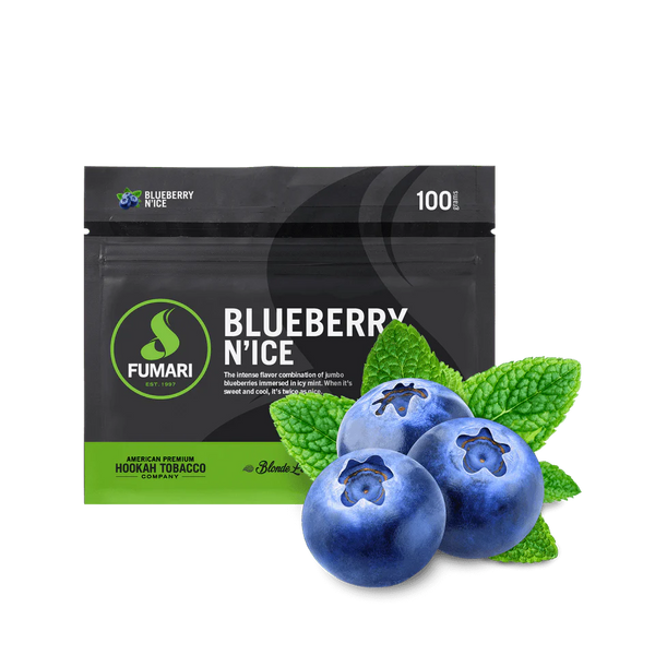 Fumari Blueberry N'Ice Hookah Shisha Flavor - 100g