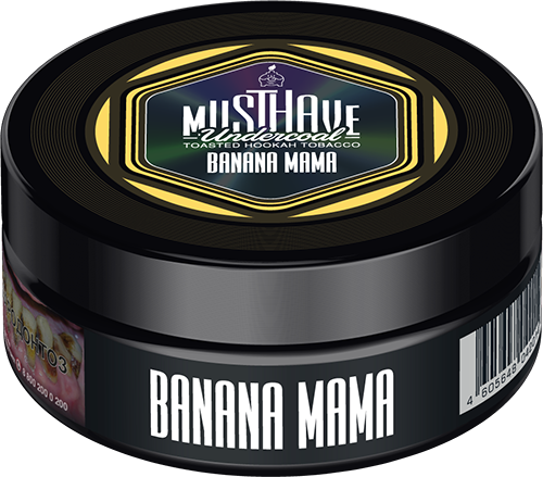 Must Have Banana Mama Hookah Flavor 125g - 