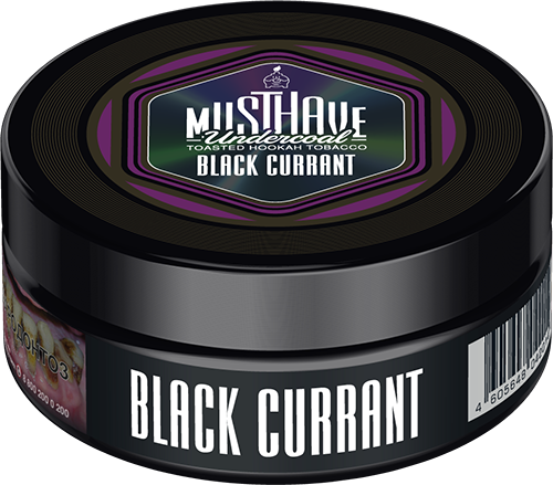 Must Have Black Currant Hookah Flavor 125g - 