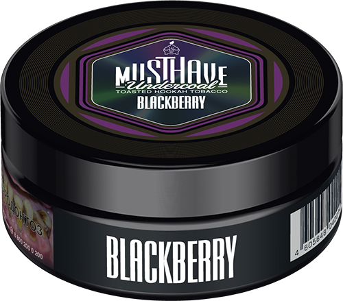 Must Have Blackberry Hookah Flavor 125g - 