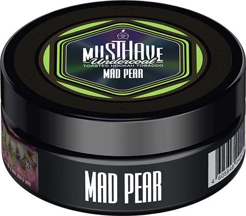 Must Have Mad Pear Hookah Flavor 125g - 