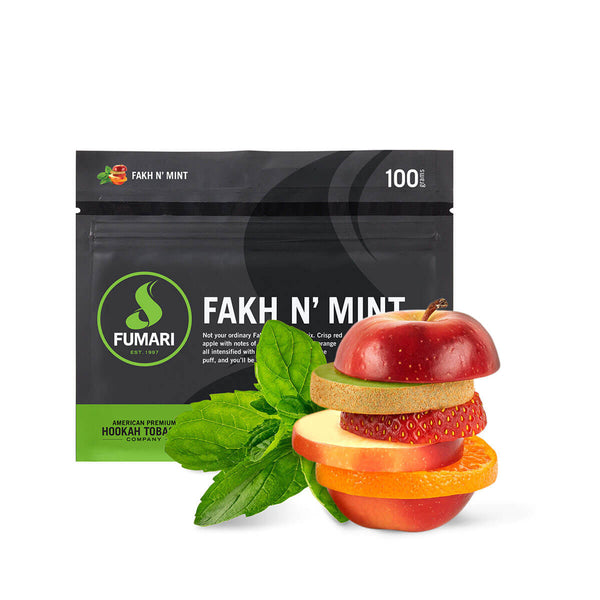 Fumari Fakh N' Mint Hookah Shisha Flavor - 100g