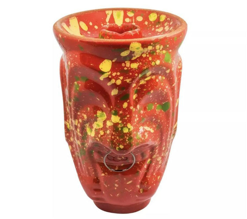 Harvik Tiki Hookah Shisha Bowl - Red