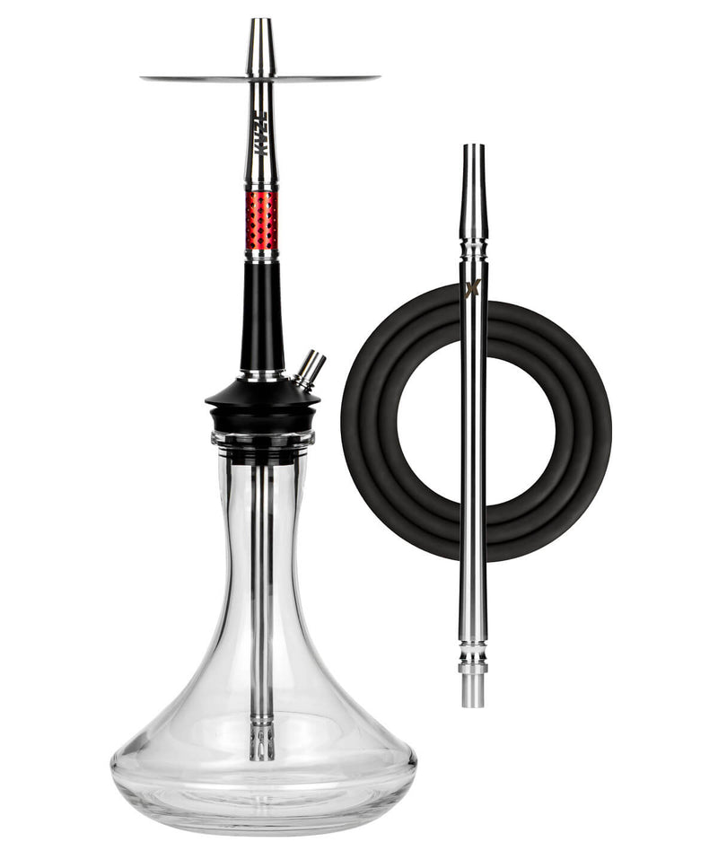 KVZE Grid Hookah - Crimson