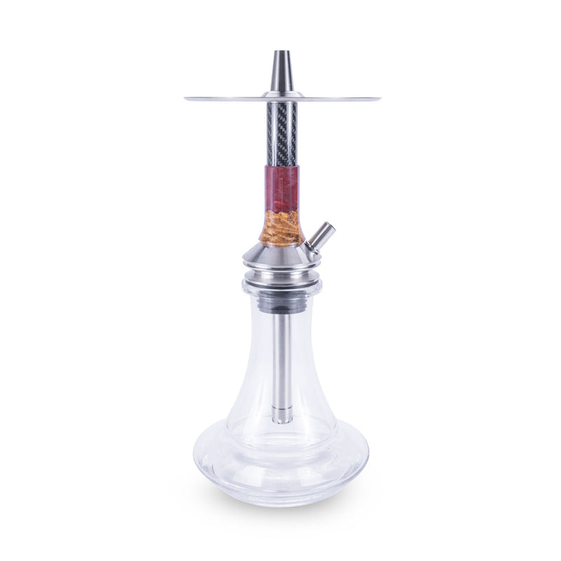 Vyro Penta Hookah - Red / Clear