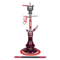 Amy Carbonica Solid S Hookah (SS26.02) - Red-Red