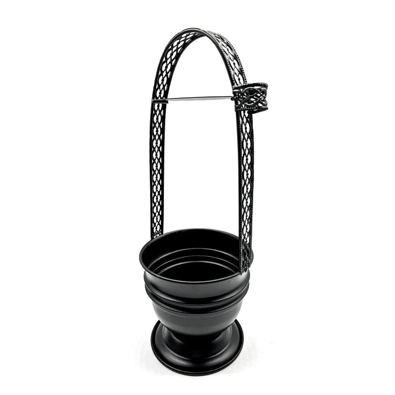 Black Hookah Charcoal Basket - Large