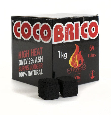 Cocobrico Coconut Hookah Coals 26 mm - 