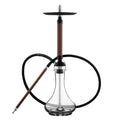 Conceptic Design Carbon Hookah - Red / With Glass Base