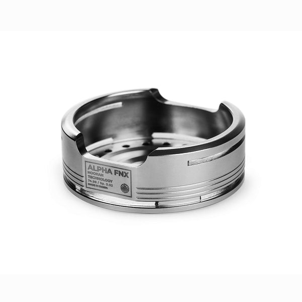 Hookah Heat Management Device ALPHA FNX - Silver