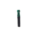 Cyril Gold Resin Personal Hookah Mouth Tip - Green