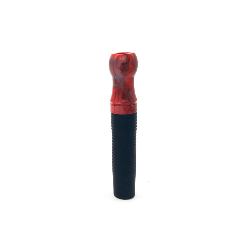 Cyril Medium Resin Personal Hookah Mouth Tip - Red