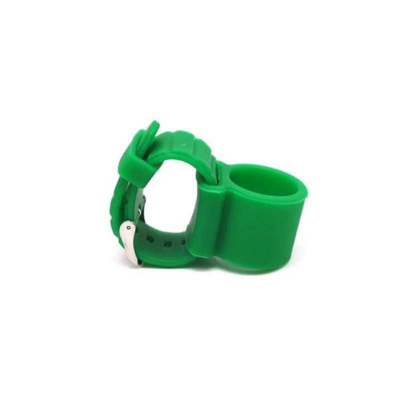Watch Style Silicone Hookah Hose Holder - Green