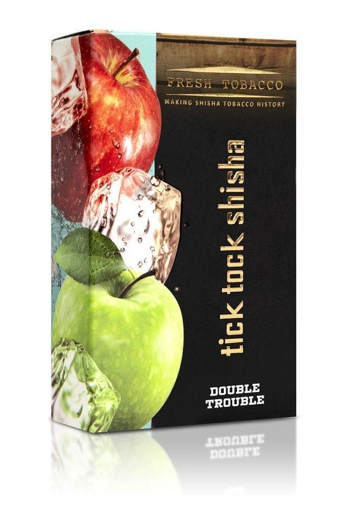 Tick Tock Shisha - Double Trouble (Ice Double Apple) / 100g
