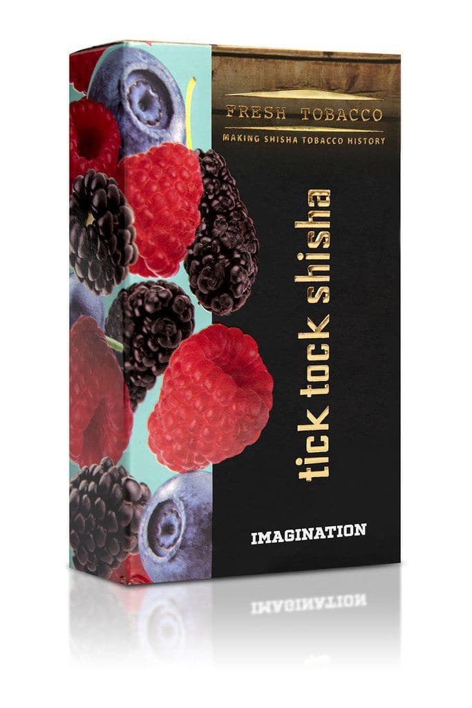 Tick Tock Shisha - Imagination (Raspberry Blueberry Blackberry) / 100g