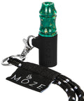 Moze Personal Hookah Mouth Tip - Gold Line - Green