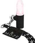 Moze Personal Hookah Mouth Tip - Wavy Line - Pink