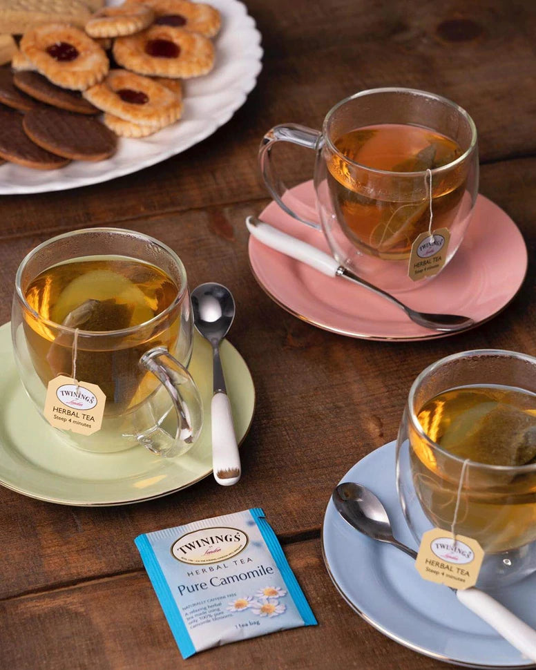 Twinings Tea Bags Gift Sampler - Caffeinated, Herbal & Decaf - 50 Ct, 50 Flavors - 